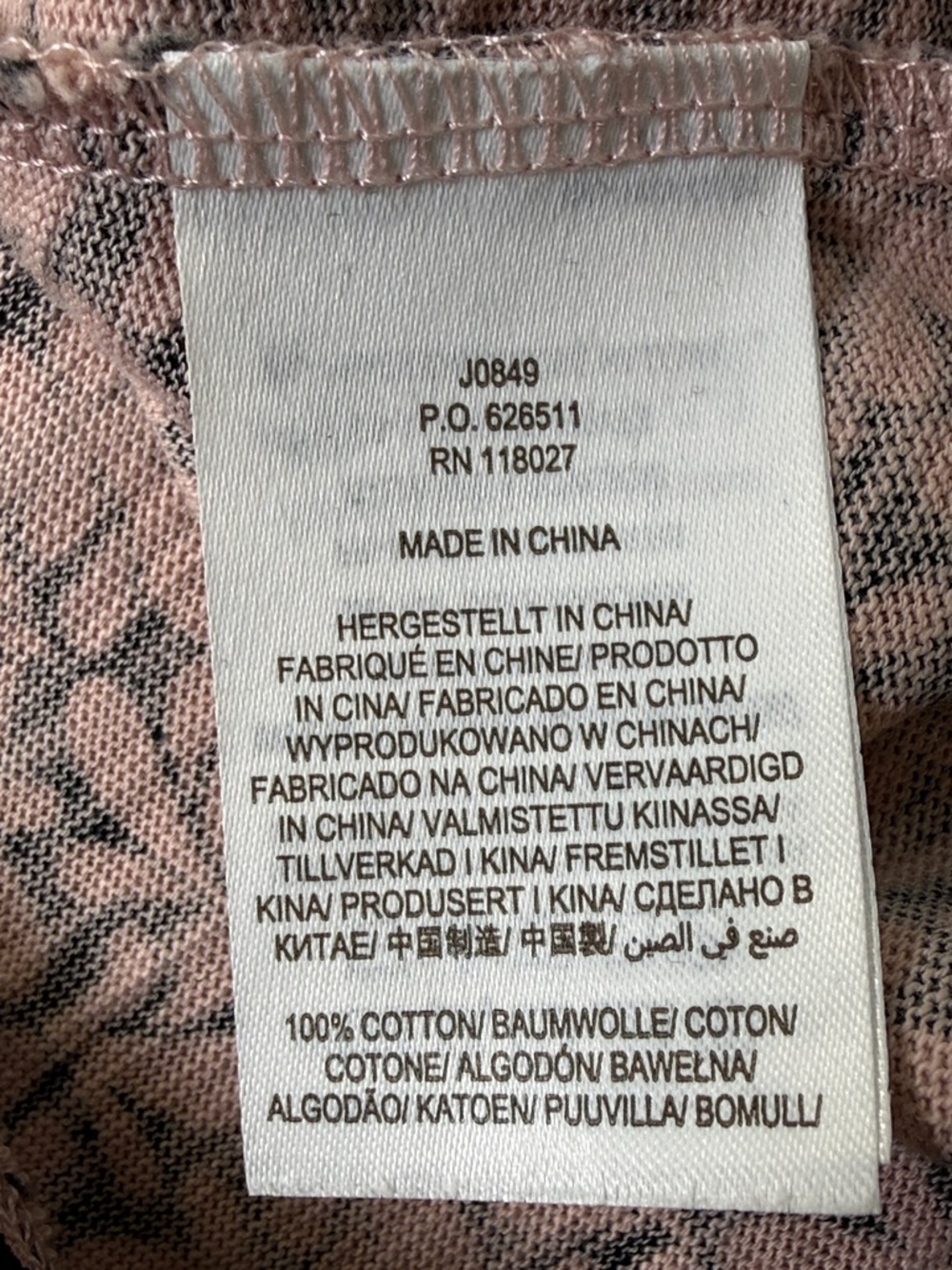 Boden Florrie Cotton Jersey Dress 8R Black Blush Pink Pockets Classic Neutral - Picture 14 of 15